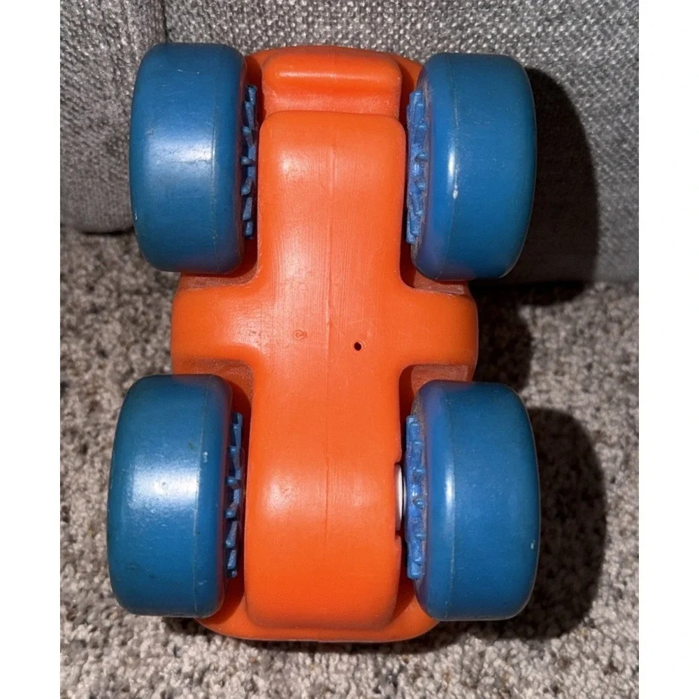 Vintage Orange Little Tikes My First Wheels Chunky Toddler Car